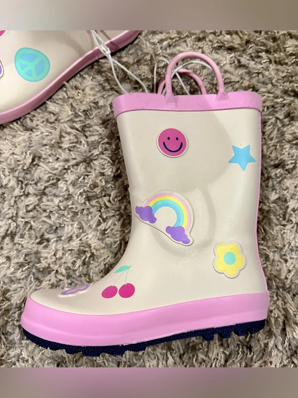 Toddler Lennon Rain Boots - Cat & Jack™ Pink retails $30